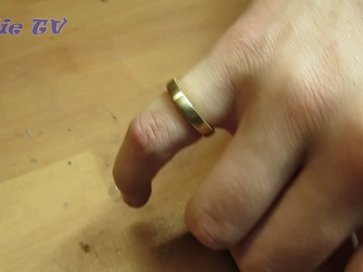 Schmuck selber basteln - Ring aus einer Münze