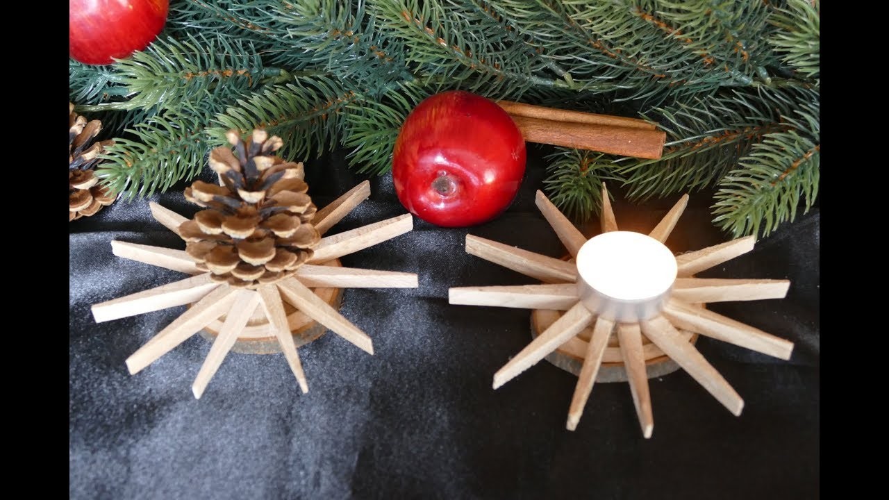 Weihnachtsdeko basteln – einfach und schnell – christmas decoration