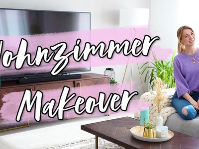 WOHNZIMMER MAKEOVER Vlog - Neue Möbel & DIY "aus alt mach' neu" - TheBeauty2go