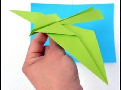 50 . # Flugzeug - Wie man ein Papierflugzeug baut, das den Weltrekord gebrochen hat