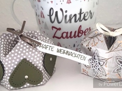 7 Tage Weihnachtsbasteln  Tag 4 Sternbox