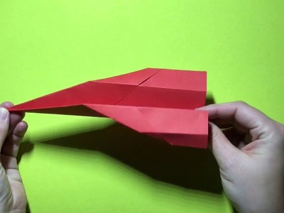 Basteln mit Kindern - Flieger basteln - Origami