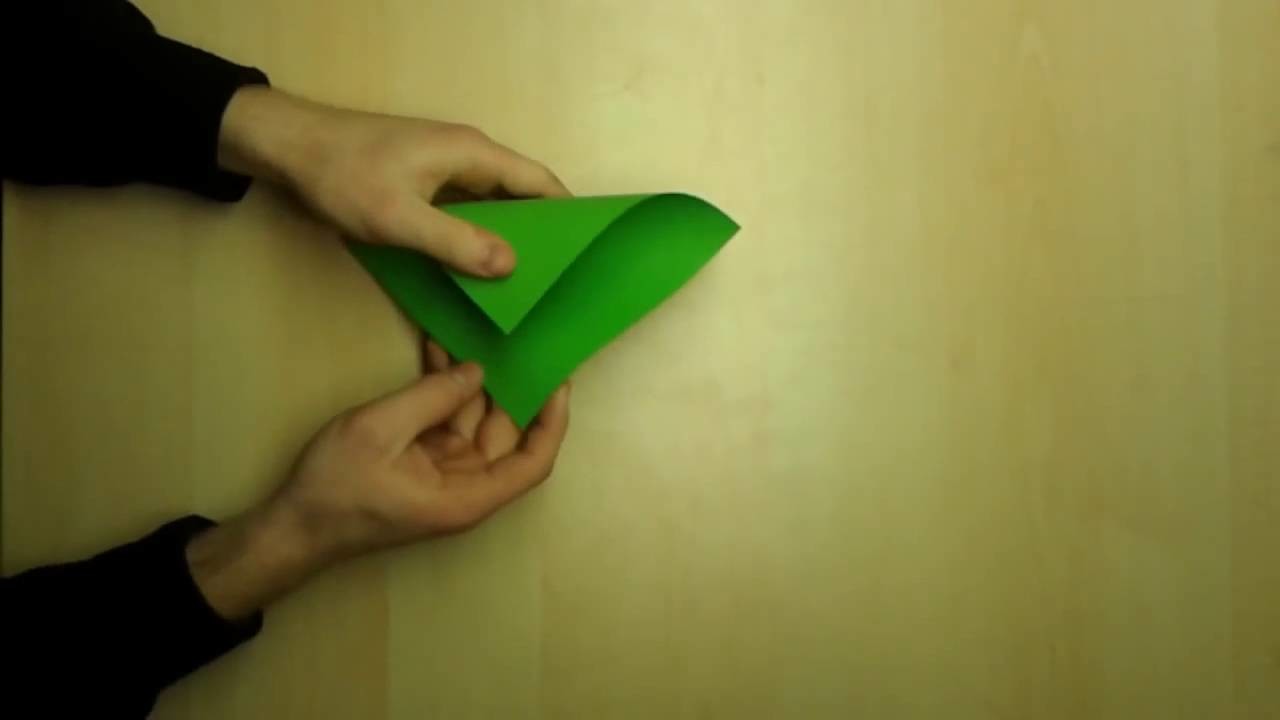 Briefumschlag falten Kuvert basteln