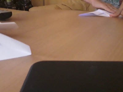 Ein guter Papierflieger der sehr gut leitet