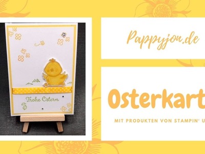 Frische Osterkarte | Stampin' Up! | Pappyjon.de | Anleitung | Tutorial | SAB 2020 | Osterschatz