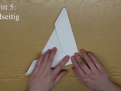 Origami Faltanleitung: Der Looping Gleiter