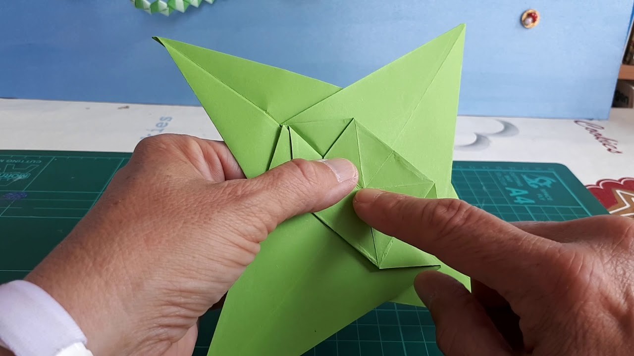 ORIGAMI Passagier Flugzeug falten