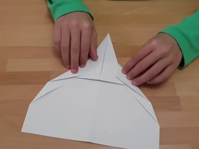 Papierflieger falten fortgeschritten- super Gleiter!