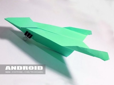 Papierflieger selbst basteln. Papierflugzeug falten - Beste Origami Flugzeug | Android