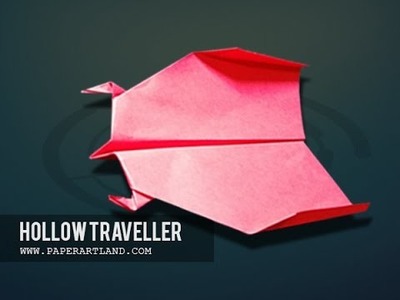 Papierflieger selbst basteln. Papierflugzeug falten - Beste Origami Flugzeug | Hollow Traveller