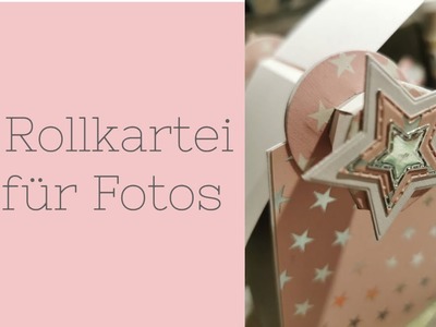 Rollkartei für Fotos aus Papier -Intro- (Basteln für Erwachsene)