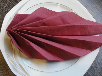 Servietten falten - Napkin folding - Zlaganje serviet