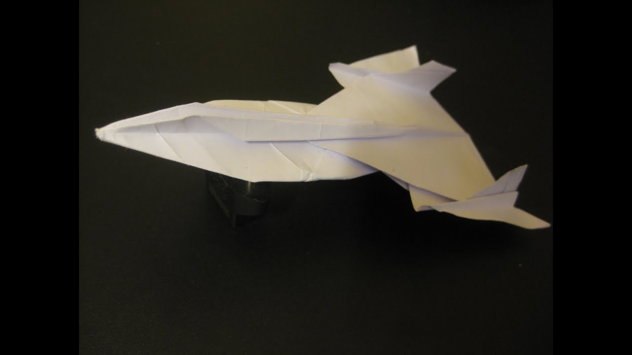 SR-71 Blackbird Origami