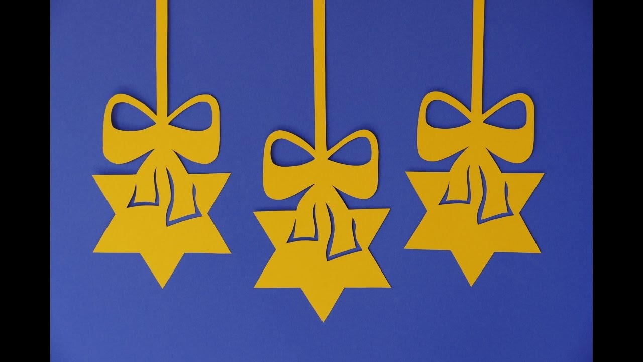 Weihnachtsbasteln – Sterne. stars aus Papier – filigran