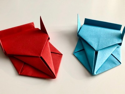 Auto aus Papier basteln - Origami DIY Car оригами