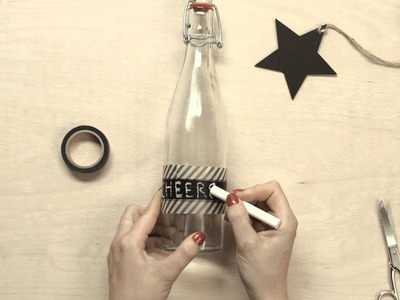 DIY Geschenkideen: Flaschen dekorieren | MANOR