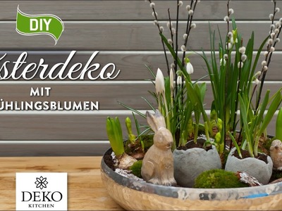DIY: wunderschöne Osterdeko mit frischen Frühlingsblumen selbermachen [How to] Deko Kitchen