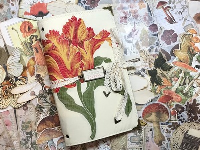 Lovky Journal - Tutorial - Softcover Junkjournal - Teil 1