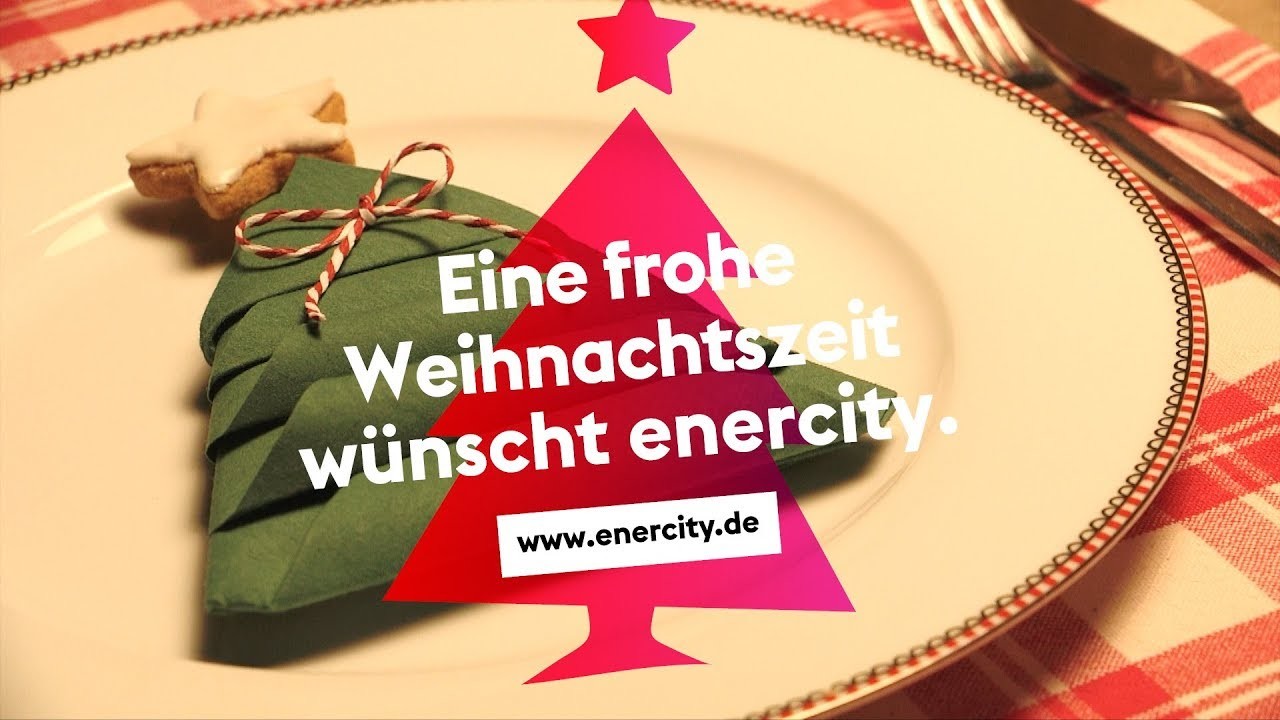 Servietten-Tannenbaum: Einfach selbst falten!