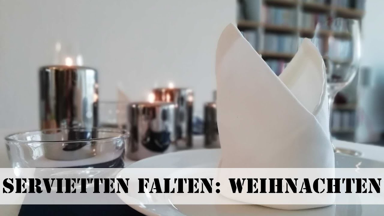 Weihnachtsservietten falten | selbst.de