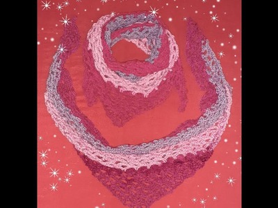 Dreieckstuch einfach häkeln, Top für Anfänger geeignet, Halstuch für meine Zwillinge, Kinderhalstuch