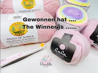 GIVEAWAY Gewonnen hat . .  The Winner is . . 