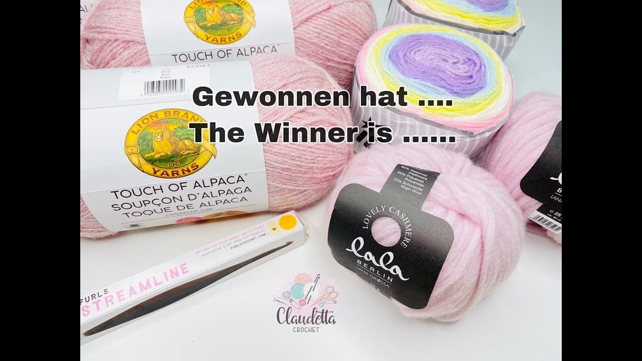 GIVEAWAY Gewonnen hat . .  The Winner is . . 