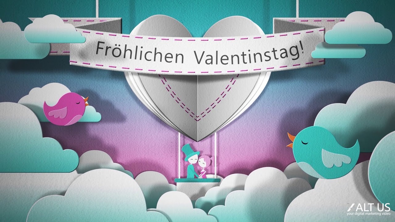 #gratis #Valentinstag #Gruß #video ???? - über den #Wolken - #Grußkarte - #Whatsapp #Download