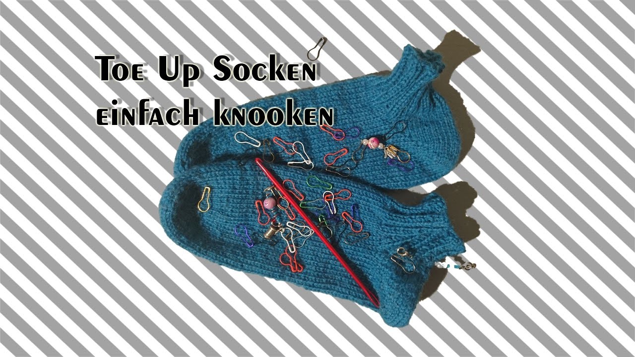 Knooking - Toe Up Socken #1.3