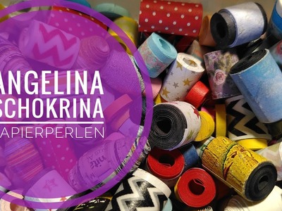 Papierperlen drehen   Tutorial