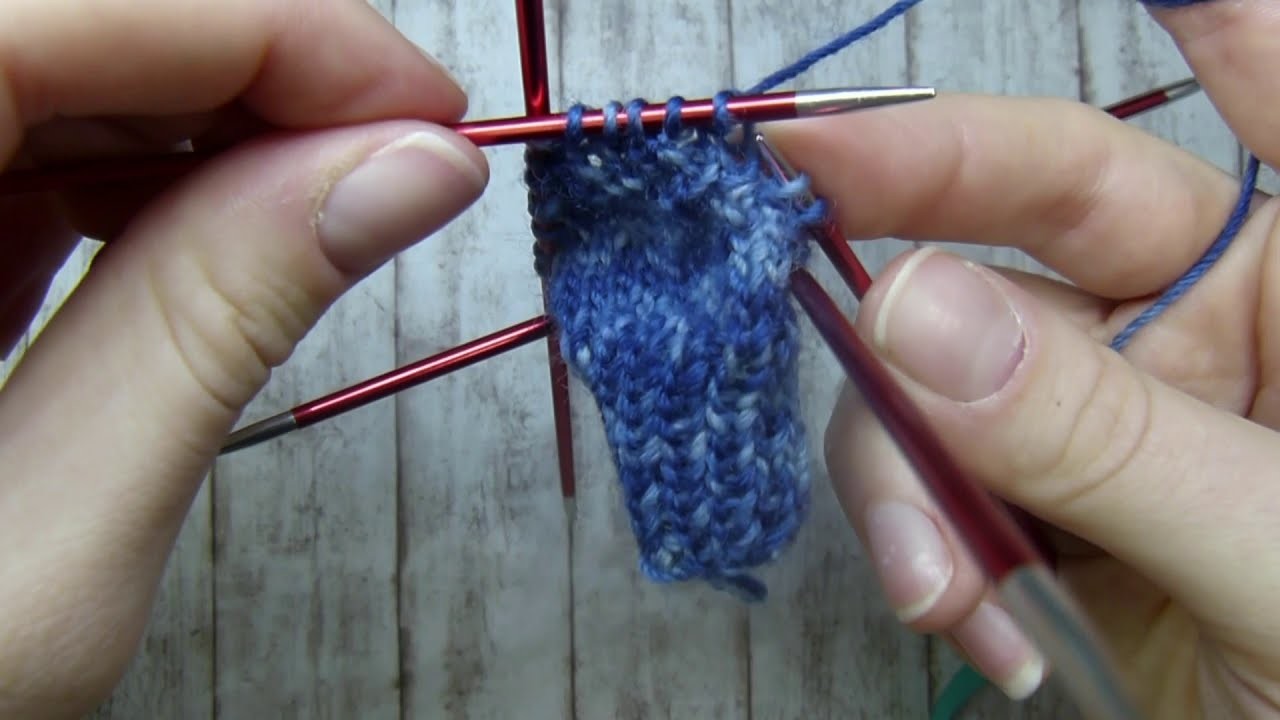 Sockenstricken Teil1 Bumerangferse