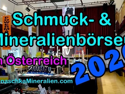 Termine Mineralientage Schmuck und Mineralienmessen 2020 Österreich, Börsen, Schau