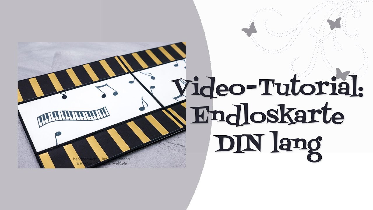 Tutorial: Endloskarte DIN lang