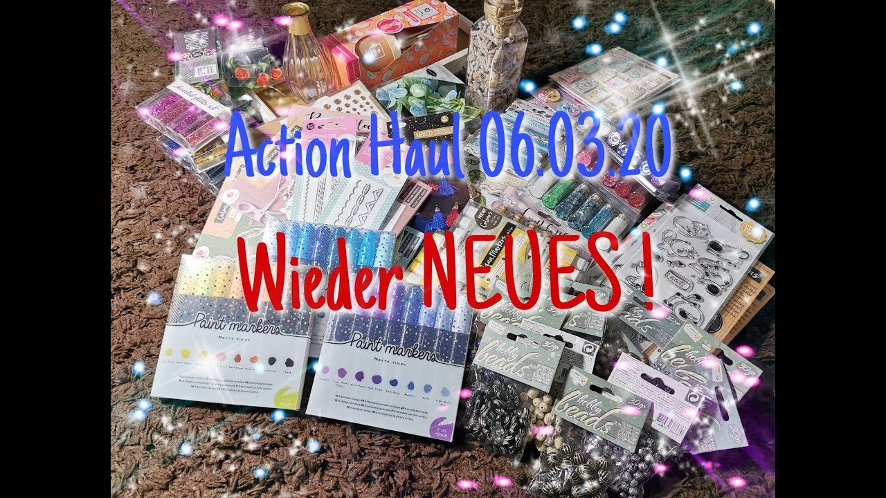 Action HAUL 06.03.20 ! Es gibt wieder NEUES  ! PAINTMARKER etc.