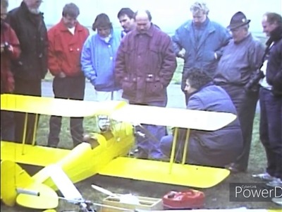 Alte Aufnahmen vom Winterfliegen in Melle, ca.1988