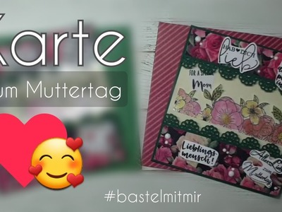 [#bastelmitmir] Muttertagskarte basteln ❤ | Frau Pech ???? | #2.13