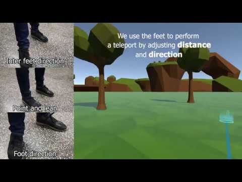 [CHI2020] Podoportation: Foot-Based Locomotion in Virtual Reality