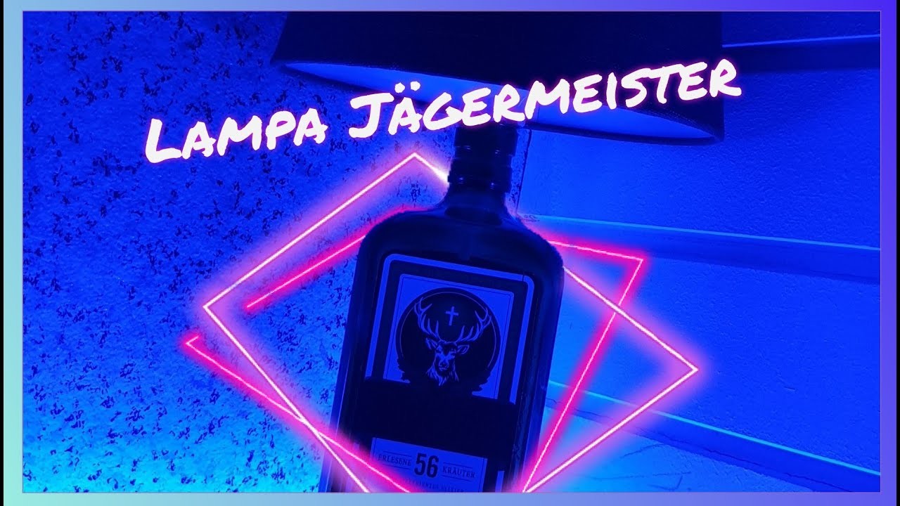 Cum Am făcut o Lampă Jägermeister DIY ???