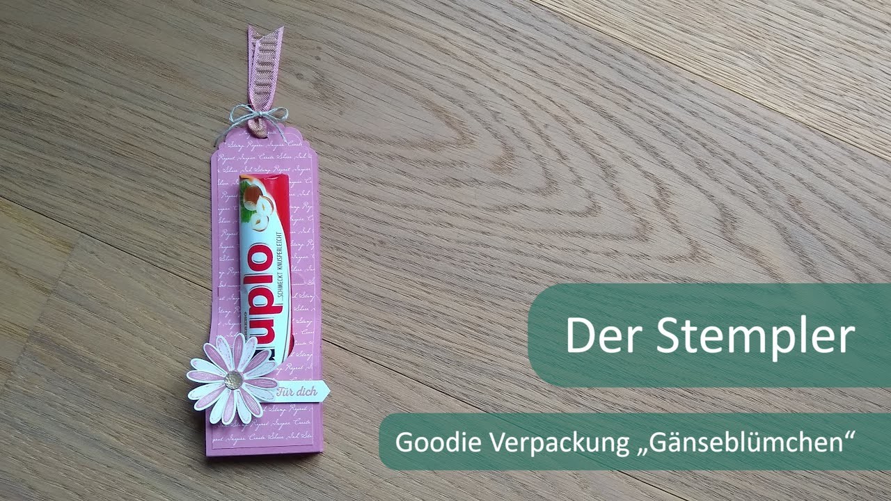 Goodie Verpackung "Gänseblümchen" | Der Stempler ~ Stampin Up!