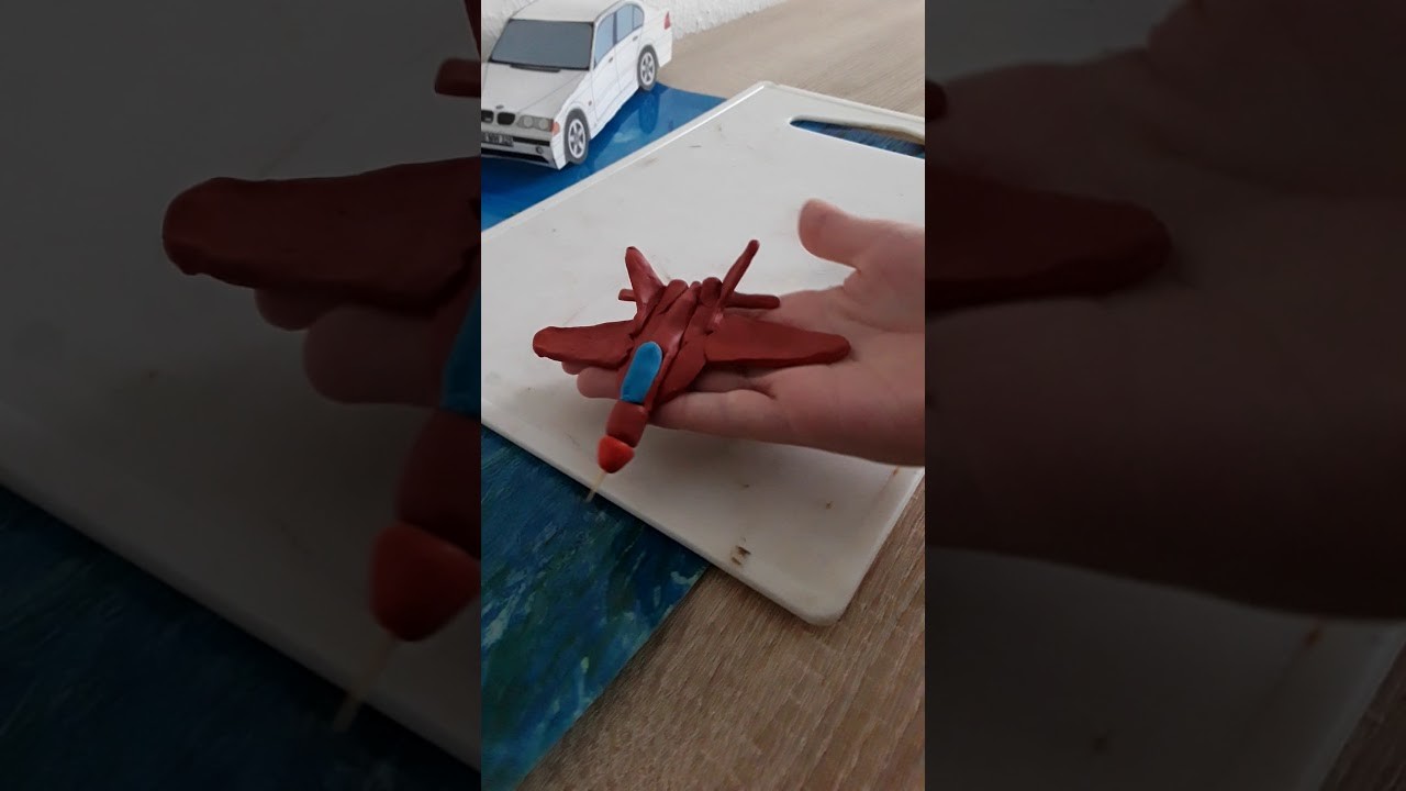 Ich mache aus Knette ein Flugzeug