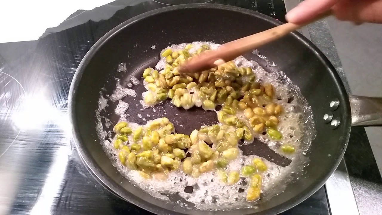 Karamellisierte Pistazien,die jeder lieben wird