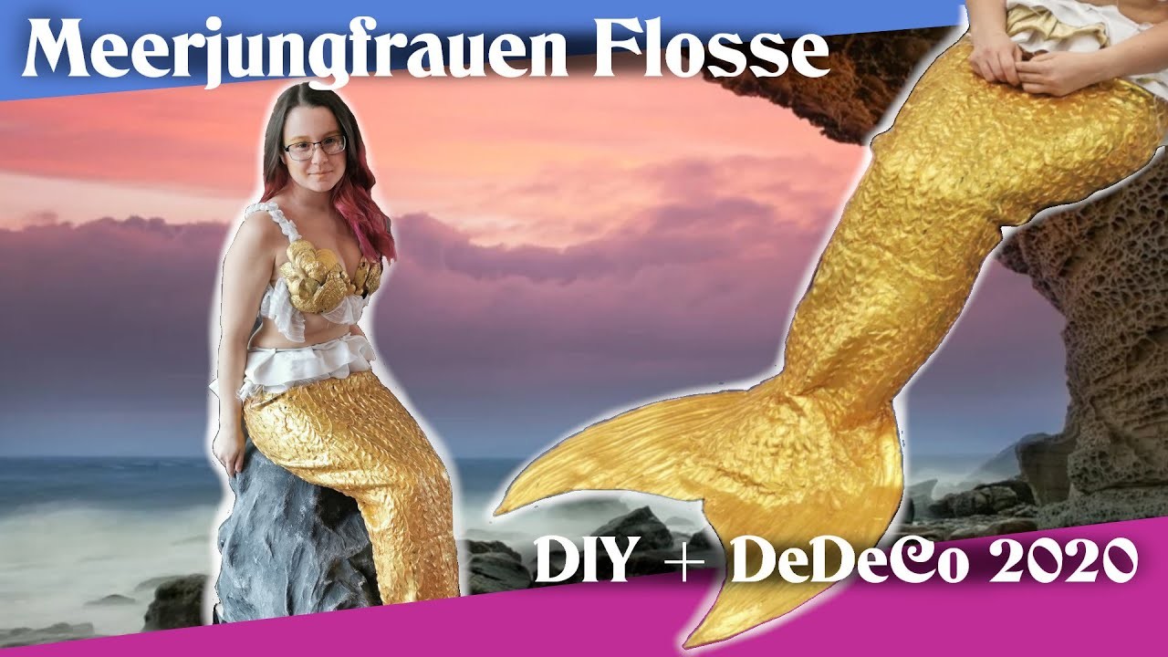 Meerjungfrauen Flosse - Timelapse - DIY