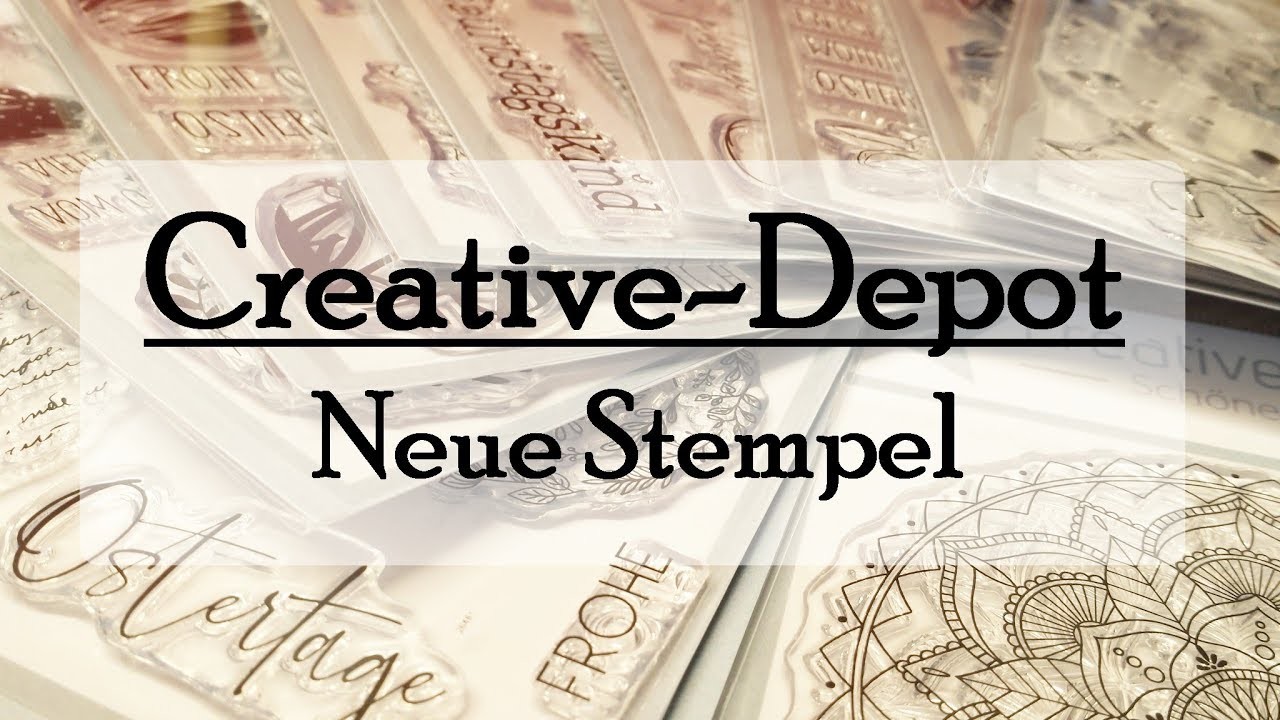 NEUE STEMPEL | Creative-Depot | Ohrenpost
