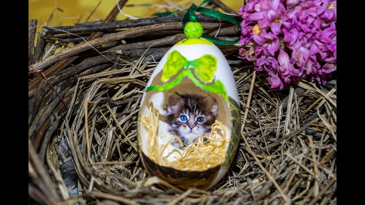 Ostereier bemalen, Frühlingsdeko