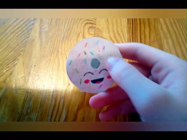 Papier Squishy Tutorial zum selber machen. TiffylovegirlTiffy #basteln (guckt in die Beschreibung)