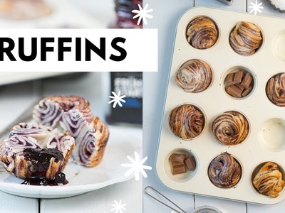 Cruffins - Croissant & Muffin! Schneller und leckeres Frühstücks-Snack für Brunch & Partys!
