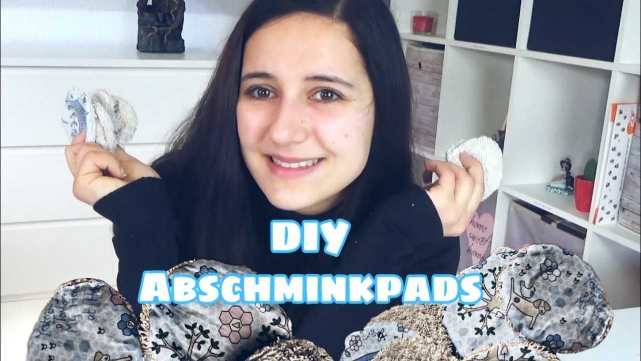 DIY Abschminkpads. Abschminken mit Waschpads. Abschminkpads selber machen. Upcycling Handtuch