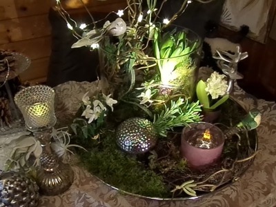 DIY-BLUMEN-Deko: NATUR ZAUBERHAFT beleuchtet & MEHR :))