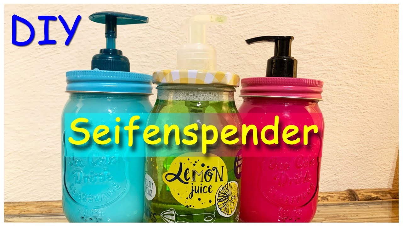 DIY l Seifenspender selber machen l Upcycling l Big Mary