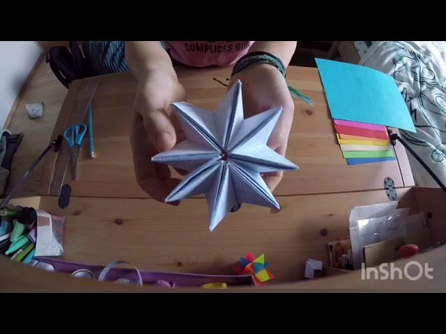 DIY Sternblume basteln